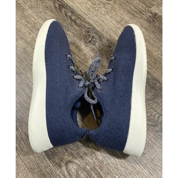 Allbirds Wool Runners Women's Shoes Size 7 Navy Blue Merino Running Sneakers - Picture 4 of 11